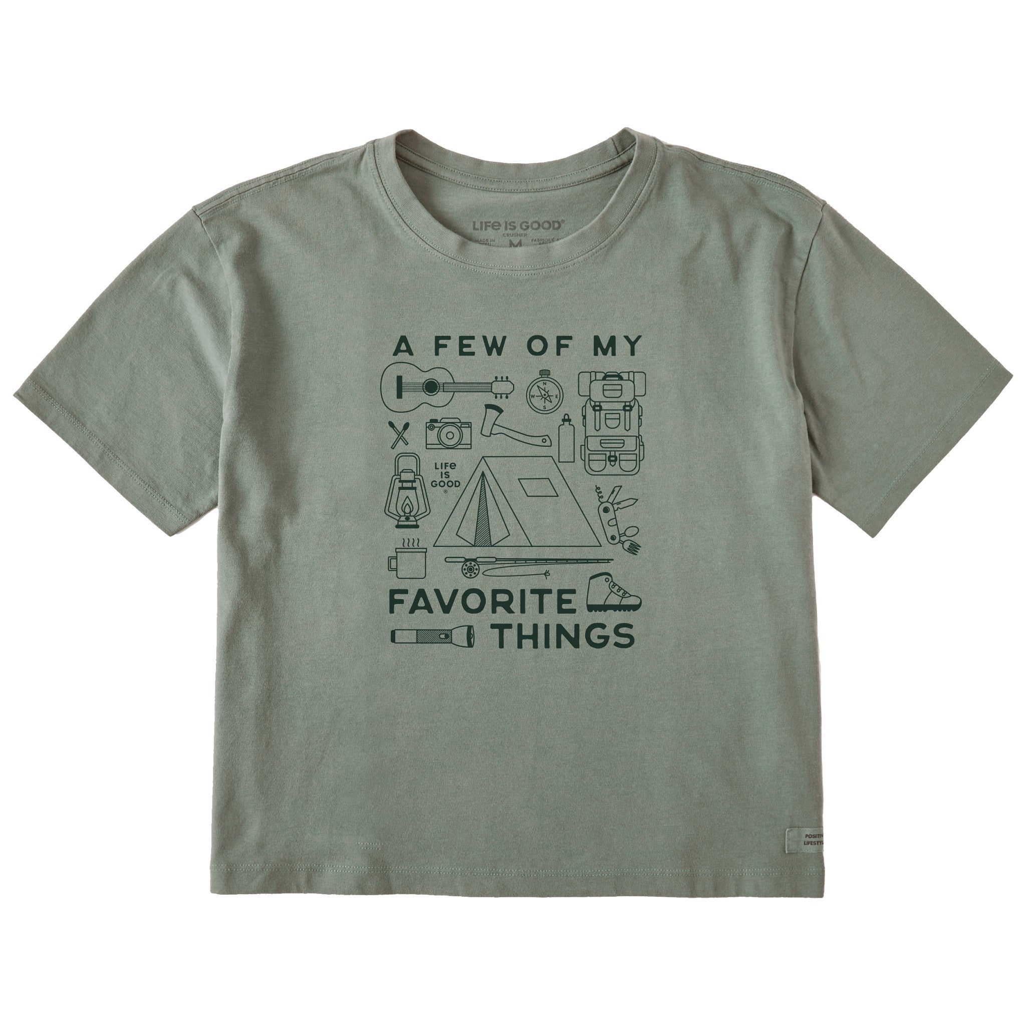 Favorite Camping Things Boxy Tee